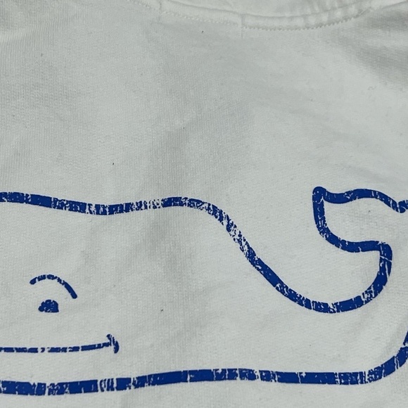 Women's Vineyard Vines Whale Design 1/4 Zip Up Pullover Sweatshirt - Picture 3 of 8